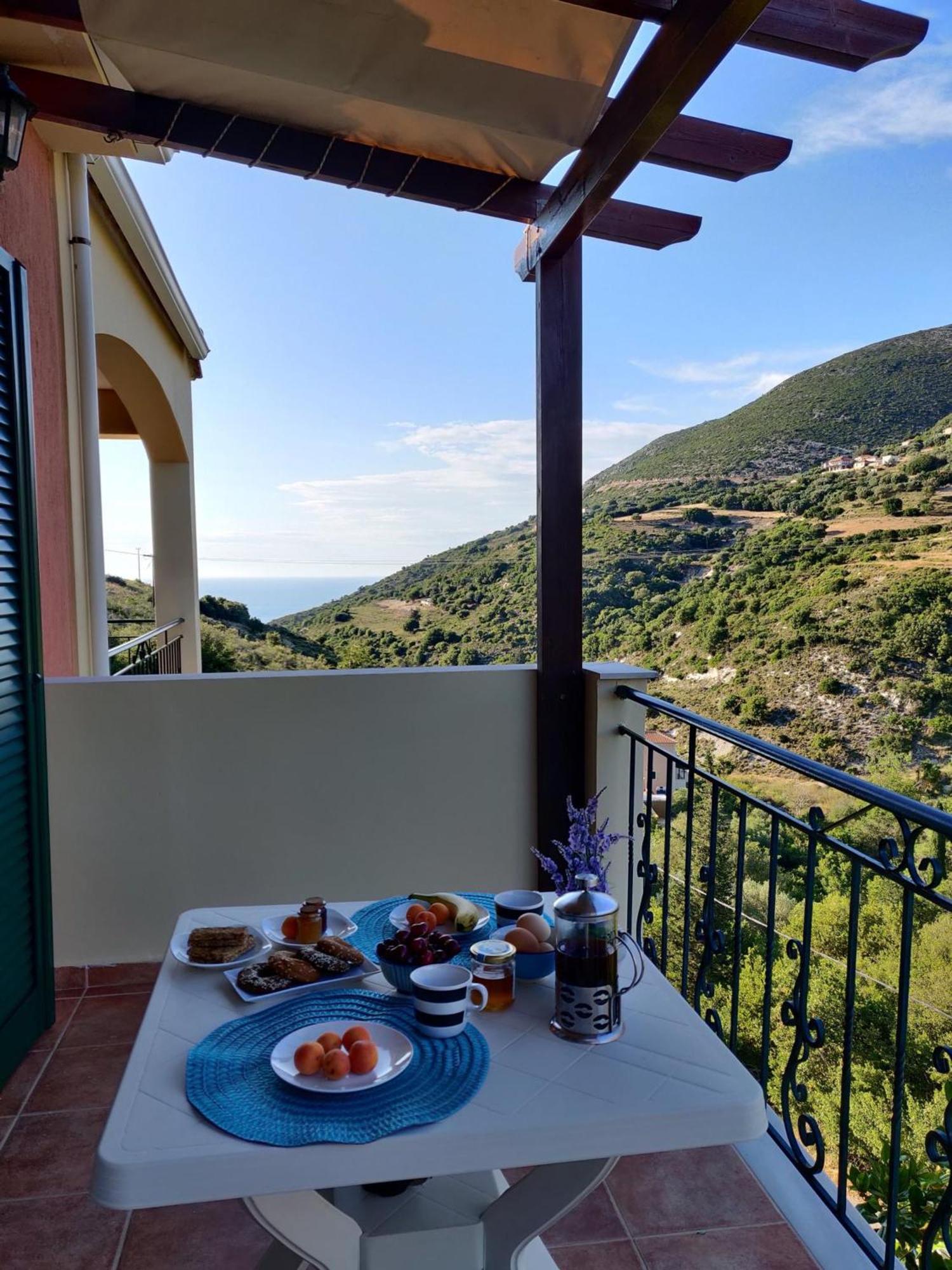 Myrtos Cottages Kefalonia Divarata Exterior foto